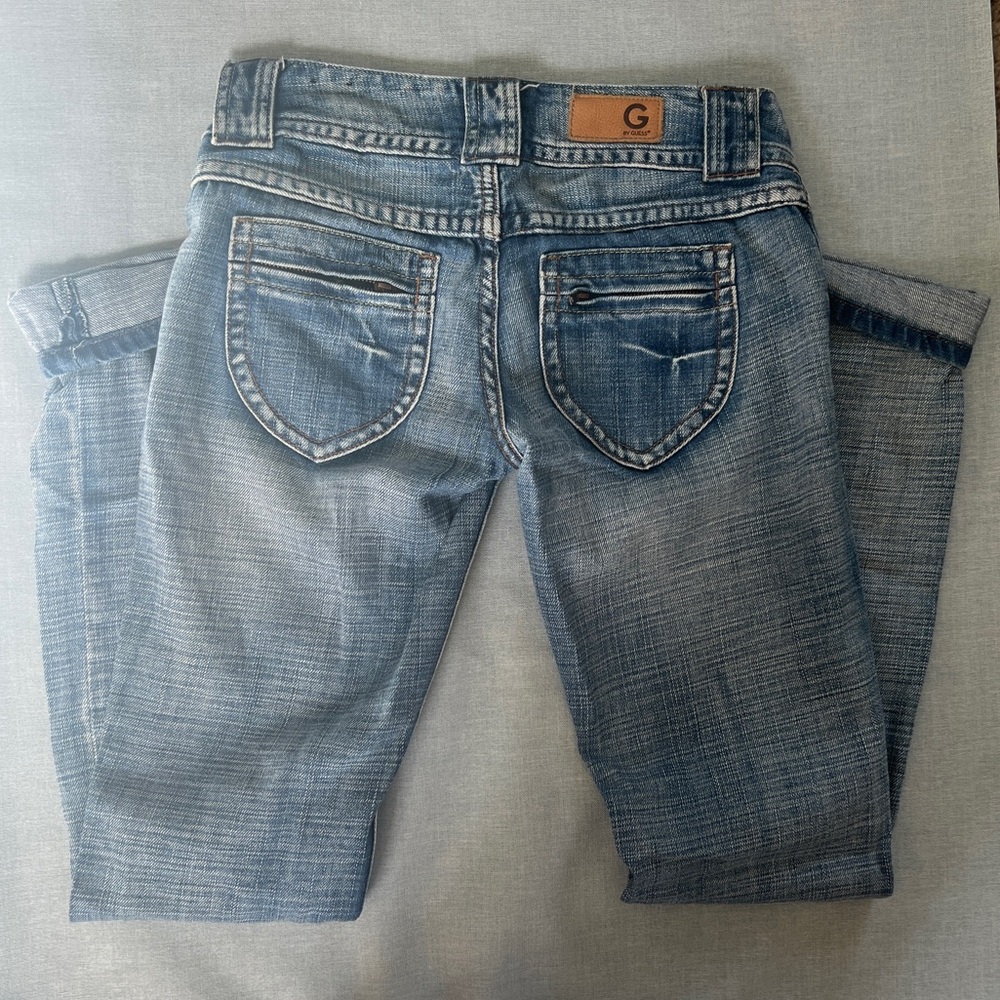 Y2K low rise guess bootcut jeans